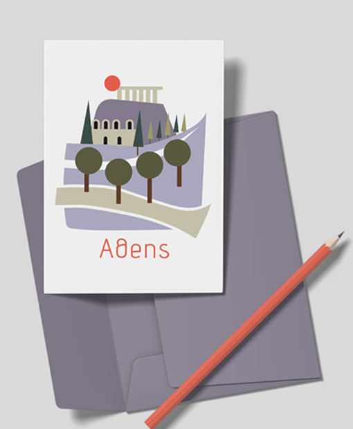 POSTCARD_ATHENS_WALK