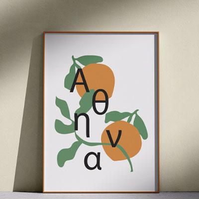 POSTER_FRAME_ATHENS_CITRUS_1