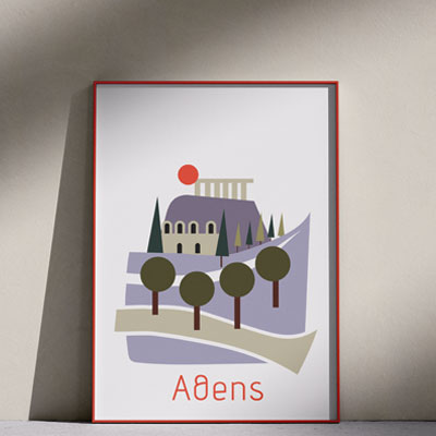 POSTER_FRAME_ATHENS_WALK